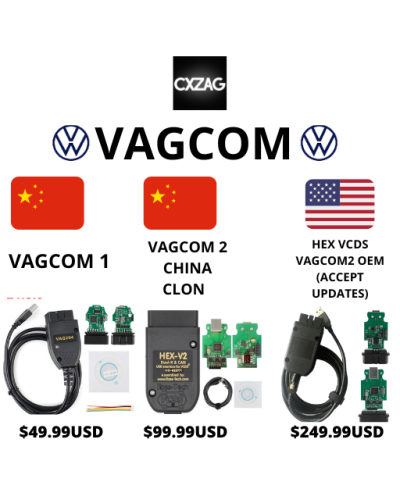 2024 VCDS VAGCOM Interface VCDSCAN HEX V2 Update 24.7 FOR VW For AUDI