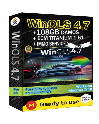 Winols 4.7 Full Activated +108GB Damos Windows 7 10 11 No Need Vmware