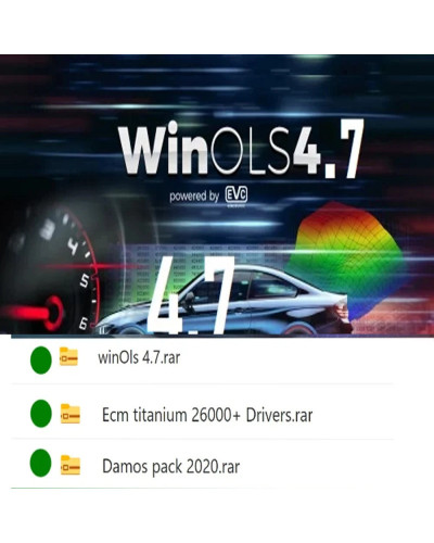 Winols 4.7 Full Activated +108GB Damos Windows 7 10 11 No Need Vmware