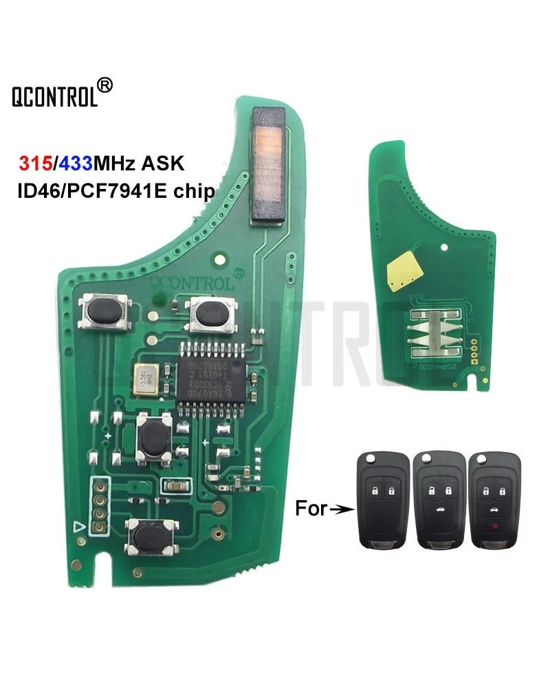 QCONTROL-mando a distancia para coche, placa de circuito electrónico para Buick Lacrosse Encore Regal Verano 2011, 2012, 2013, 2