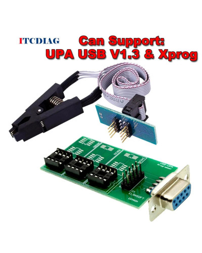 UPA USB V1.3 Xprog ECU Chip Tuning Programmer Eeprom Board Adapter wit