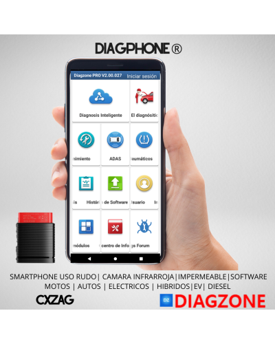 DIAGZONE con Telefono Celular