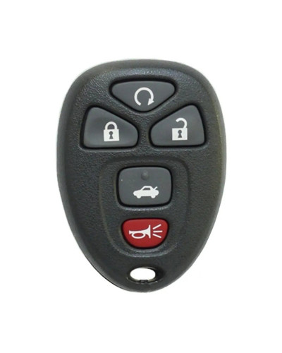 WFMJ-carcasa de llave de 5 botones, Fob para Chevrolet, cobalto, Malibu, Pontiac, G5, G6, Grand Prix, Saturn, Aura, Sky, Buick, 