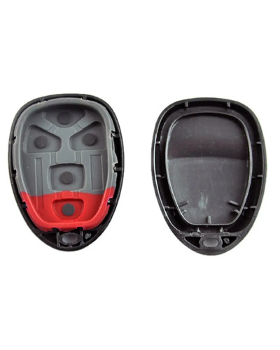 WFMJ-carcasa de llave de 5 botones, Fob para Chevrolet, cobalto, Malibu, Pontiac, G5, G6, Grand Prix, Saturn, Aura, Sky, Buick, 