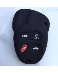 Funda de silicona para mando a distancia de coche, soporte de llave inteligente para Buick Saturn GMC Chevrolet Cadillac Pontiac