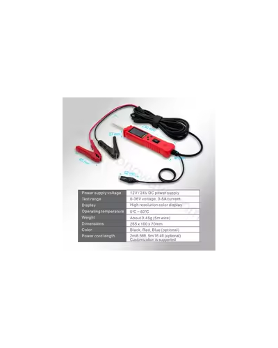 12-24V AUTOMOTIVE CIRCUIT TESTER P100 PRO P200