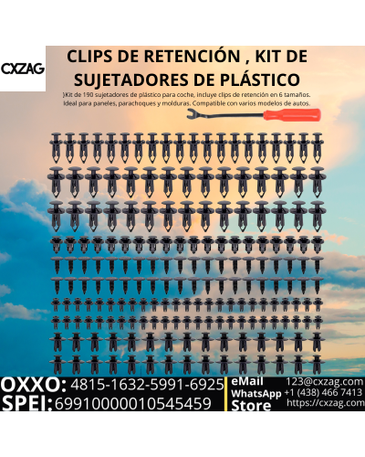 Kit de 1000 Grapas AUtomotrices