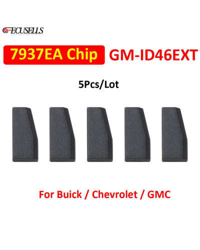 Chip de carbono para llave de coche, transpondedor automático para Buick /Chevrolet/B119 B116 GMC, 5 unids/lote, GM-ID46EXT, 793