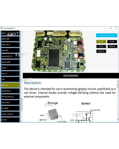 Ecu Ecus Datasheet Software With License Key for Fiat for Delphi for B