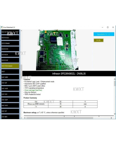 Ecu Ecus Datasheet Software With License Key for Fiat for Delphi for B