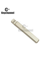 Keychanne10uds-Hoja de llave remota para KD, Lishi HU100, Metal en blanco, sin cortar, Flip, Excelle para Buick, Chevrolet, CRUZ