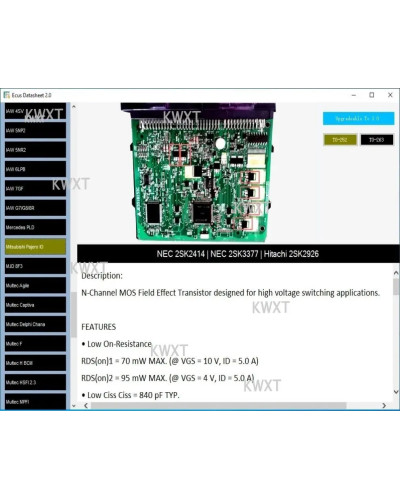 Ecu Ecus Datasheet Software With License Key for Fiat for Delphi for B