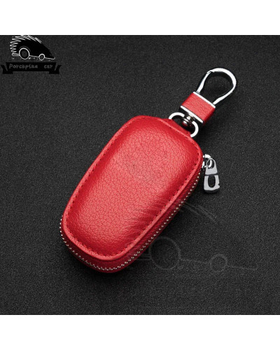 Funda de cuero multifunción para llave de coche, anillos automáticos para vw, BMW, Mercedes, Audi, Skoda, Chevrolet, Buick, Toyo