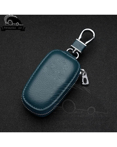 Funda de cuero multifunción para llave de coche, anillos automáticos para vw, BMW, Mercedes, Audi, Skoda, Chevrolet, Buick, Toyo