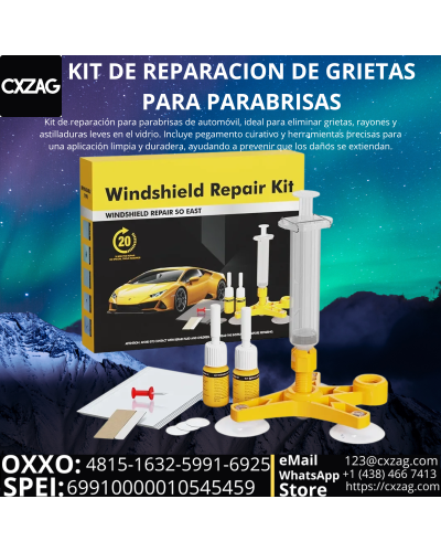 WINDSHIELD CRACK REPAIR KIT