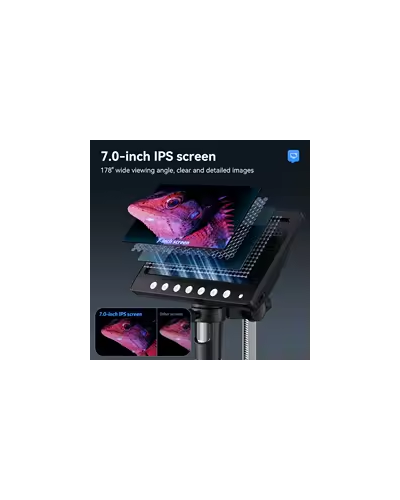 7-INCH IPS COIN DIGITAL MICROSCOPE