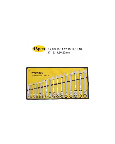 RATCHET COMBINATION WRENCH SET
