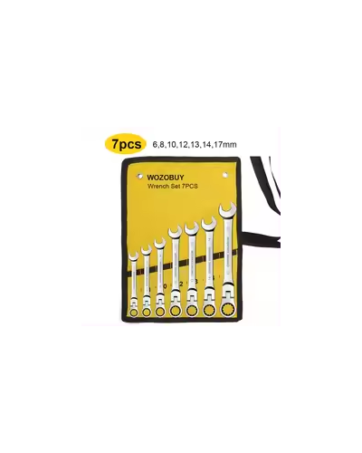 RATCHET COMBINATION WRENCH SET