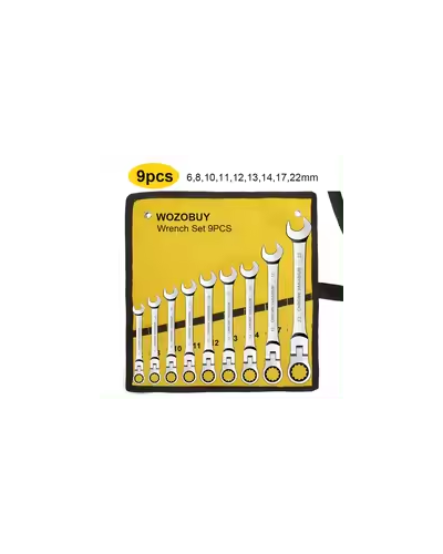 RATCHET COMBINATION WRENCH SET