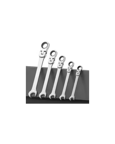 RATCHET COMBINATION WRENCH SET