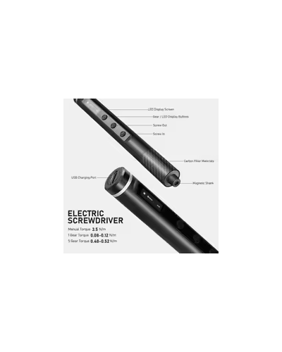 PRECISION ELECTRIC SCREWDRIVER SET