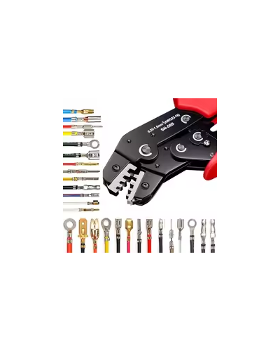 OPEN BARREL NON-INSULATED CRIMPING TOOLO