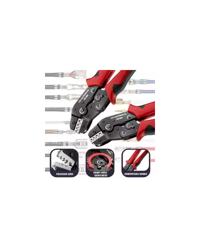 OPEN BARREL NON-INSULATED CRIMPING TOOLO