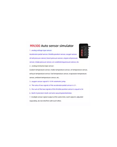 MN300 AUTOMATIC SENSOR SIMULATOR