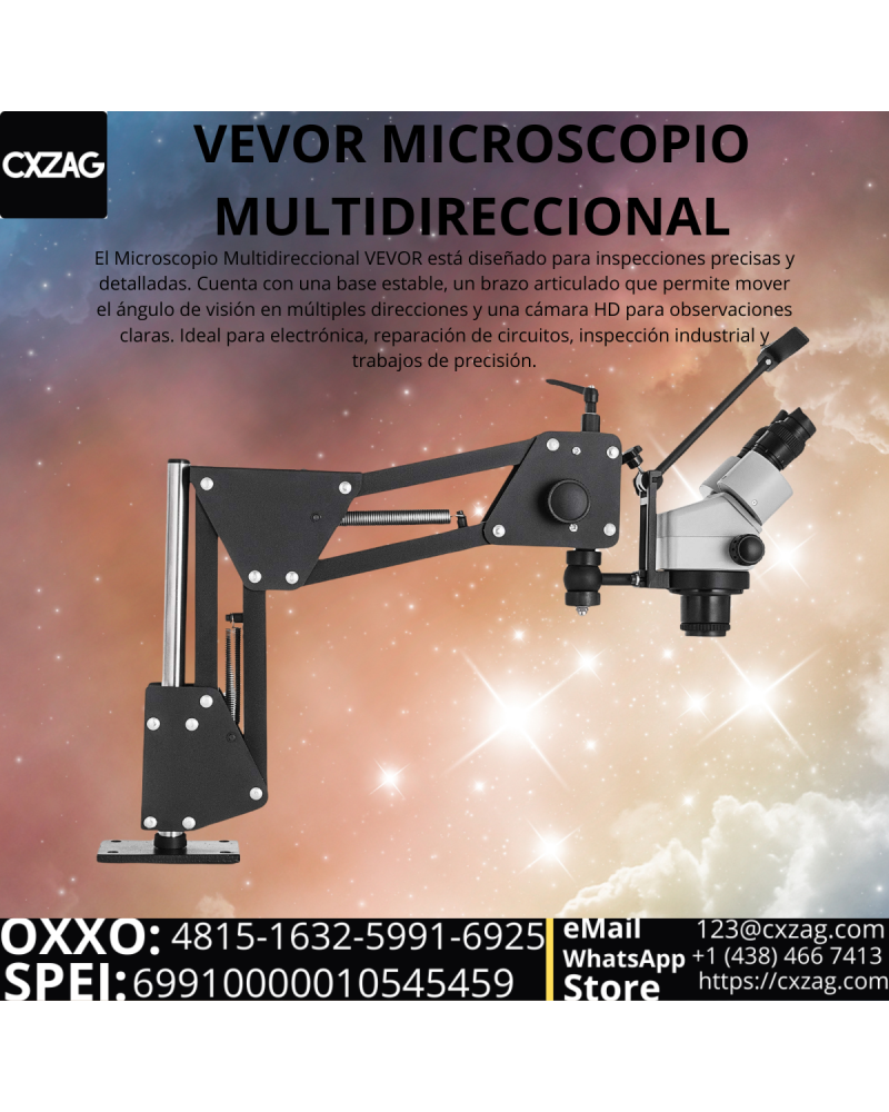 VEVOR MULTIDIRECTIONAL MICROSCOPE