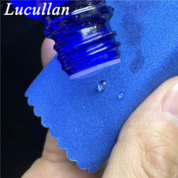 Lucullan Purple Ceramic Coating Applicator With Dark Blue Suede Clothes Perfect Kit For Car Ceramic Coating