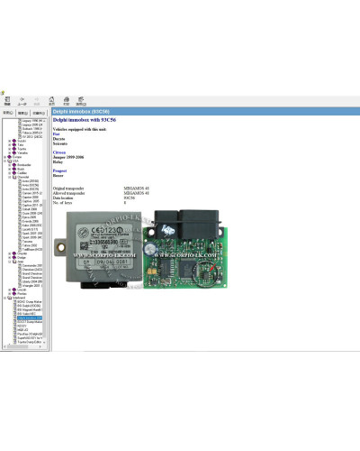 IMMO off EEPROM Location Software for Key Maker Key Programming Show O