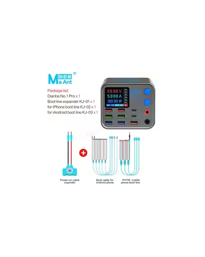 MAant DianBa QC 3,0 8 PUERTOS USB