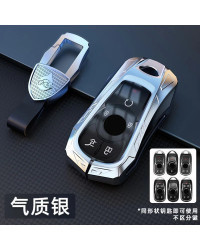 Mecha-funda para llave de coche, accesorio de aleación de Zinc para Buick OPEL Astra G H J Mokka Insignia Vectra Meriva Corsa Za