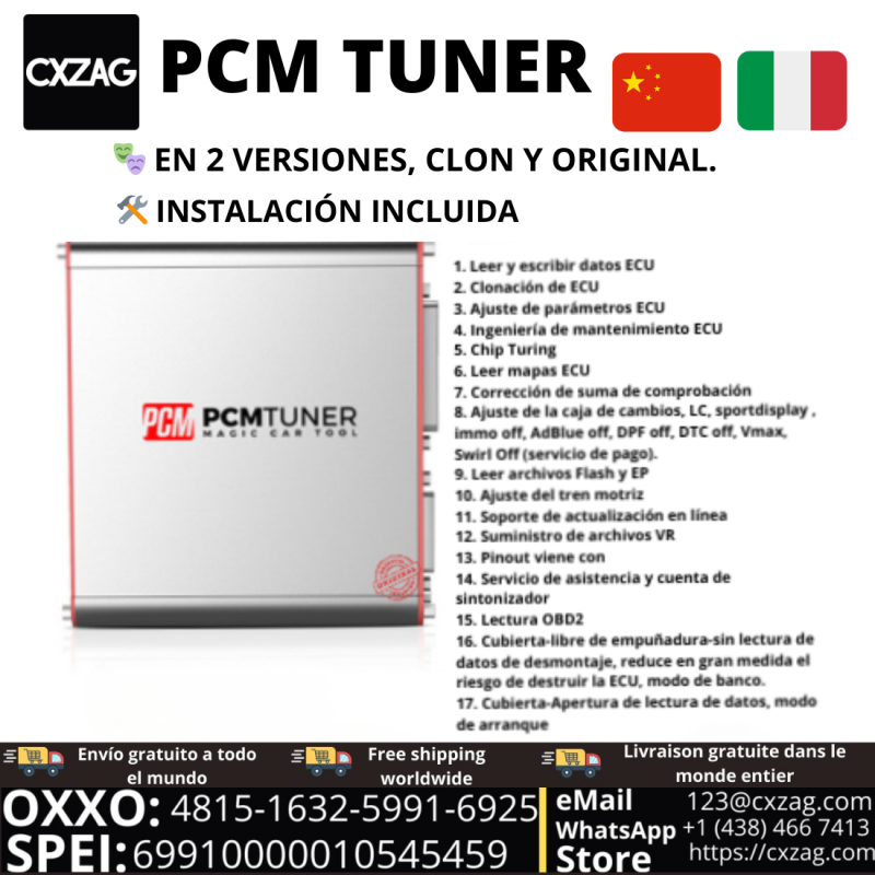 PCM TUNER ORIGINAL AND CLONE