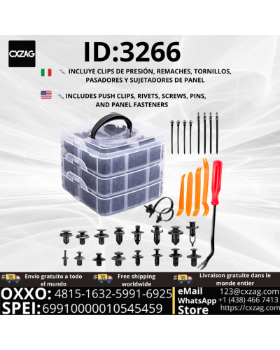 3266 KIT DE GRAPAS