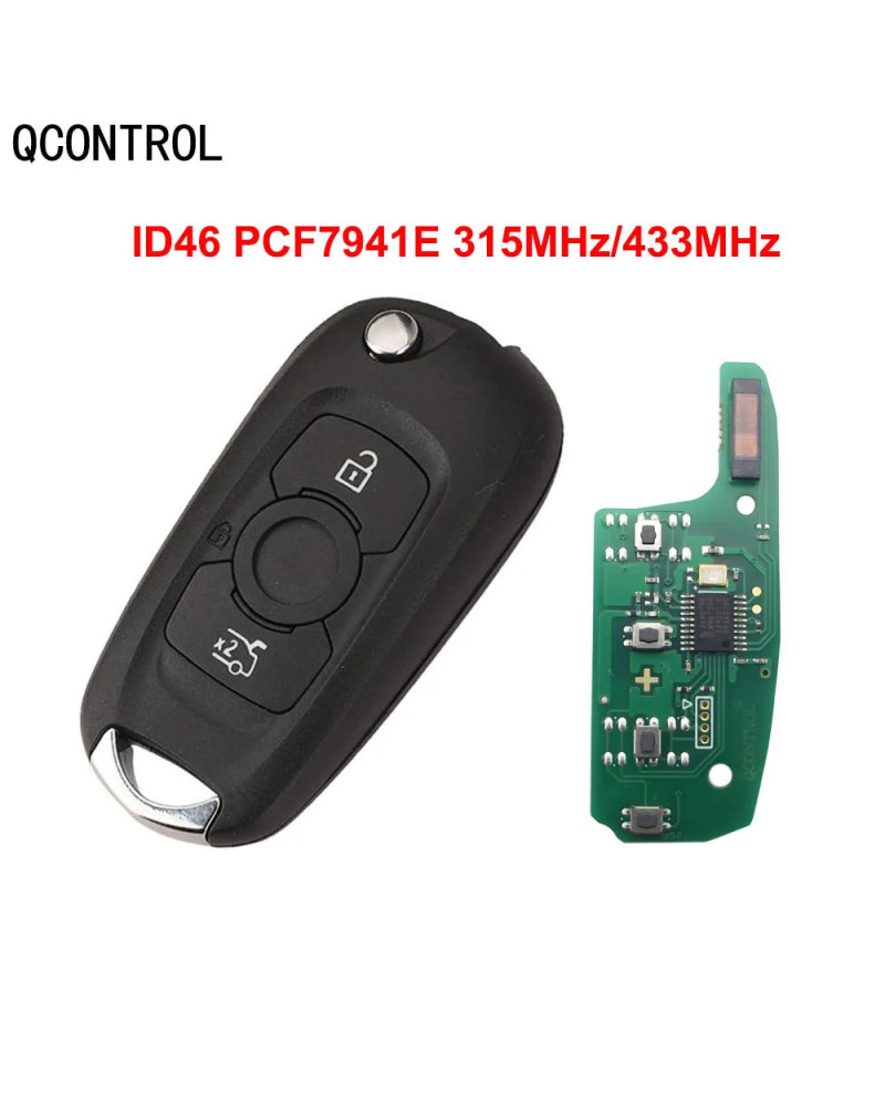 QCONTROL-mando a distancia para llave de coche, Control remoto para Buick Verano Regal Excelle GT/Excelle XT LaCROSSE Opel Astra