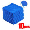 10Pcs Microfiber Towels Car Wash Drying Cloth Towel Household Cleaning Cloths Auto Detailing Polishing Cloth Home Clean Tools