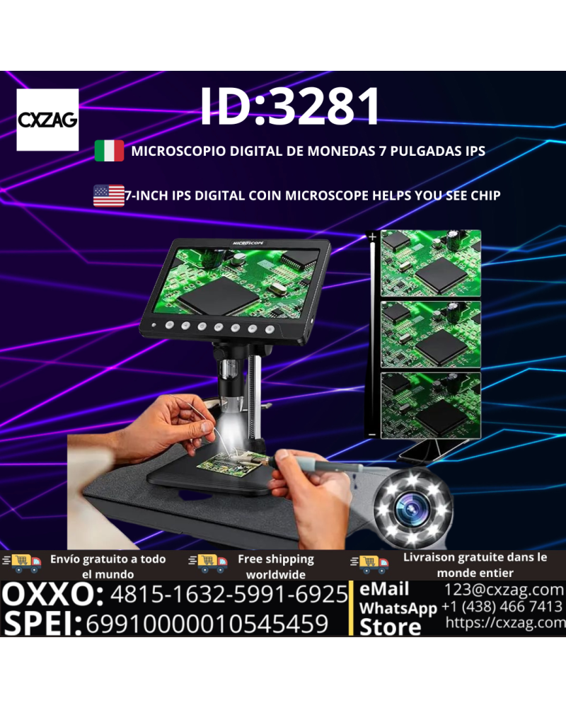 Microscope HDMI 4K  ID : 349