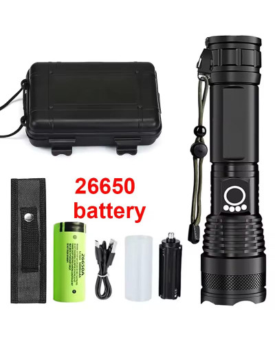 HIGH-POWER RECHARGEABLE LED FLASHLIGHT ID:3285
