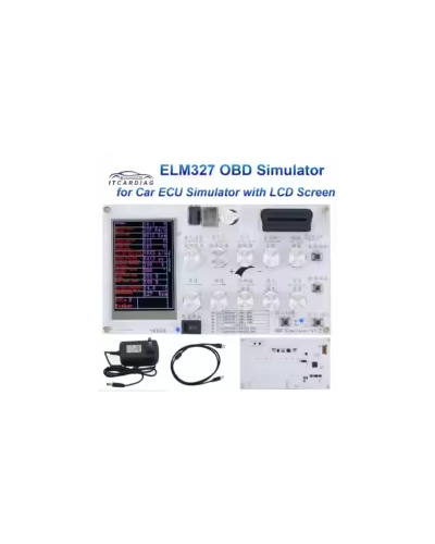 ELM327 ECU SIMULATOR, OBD SIMULATOR WITH LED FOR CARS ID:3288 ID:3288