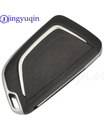 Jingyuqin-carcasa de llave remota modificada para Chevrolet Cruze Epica Camaro Impala Malibu Opel Astra Insignia Vauxhall Buick