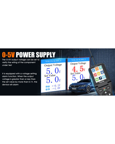 Circuit Probe Kit Automotive Multimeter Electrical System Diagnostic Tools Oscilloscope/Relay/Injector