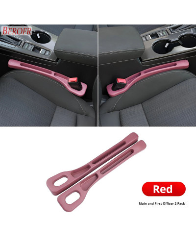 Tira de enchufe de costura lateral de relleno de hueco de asiento de coche con ranura, tira de relleno a prueba de fugas para Ch