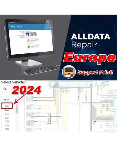 2024 Alldata Autodata Identifix Mitchell One Year Online Account Auto 