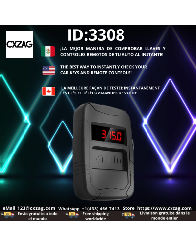 Probador de señal de llaves y controles ID:3308
