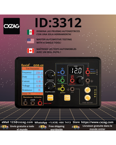 Probador de Actuadores y Selenoides ID:3312