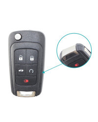 Mando a distancia de coche OHT01060512, 5 botones, 315MHZ, ASK 46 chip para GMC Terrain Chevrolet Cruze Camaro Buick Regal