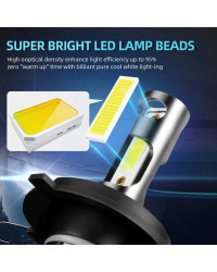 Bombillas LED Canbus para faros delanteros de coche, 360W, Turbo, 6000K, 12V, Chips CSP, luces antiniebla para Buick Rainier 200