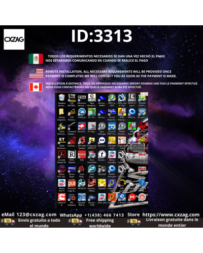 PACK DE PROGRAMAS DIESEL 2025 PARA NEXIQ ID:3313