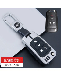 Funda de llave de coche de aleación de Zinc, cubierta completa para Buick, Chevrolet, Cruze, Opel, Vauxhall, Astra J, Corsa, Ins